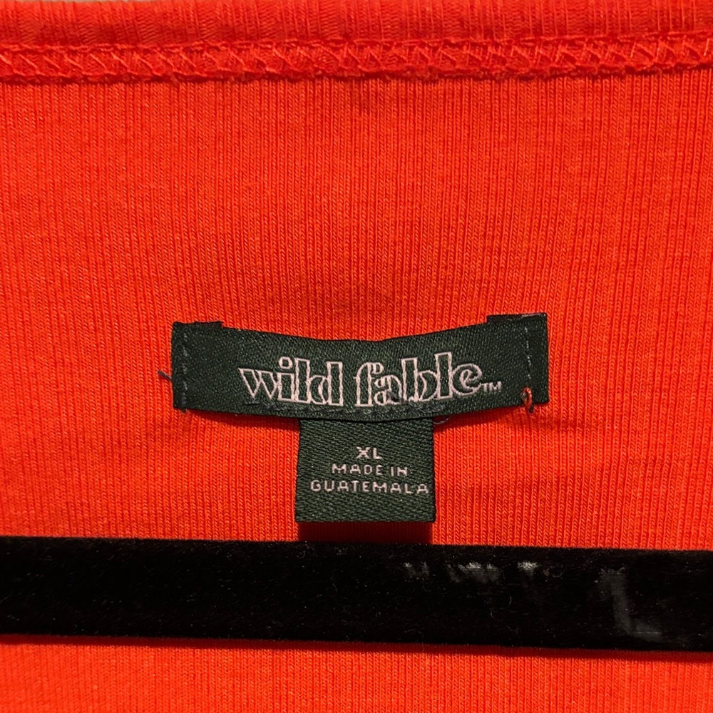 Bold Orange Ribbed Dress - Picture 3 of 4